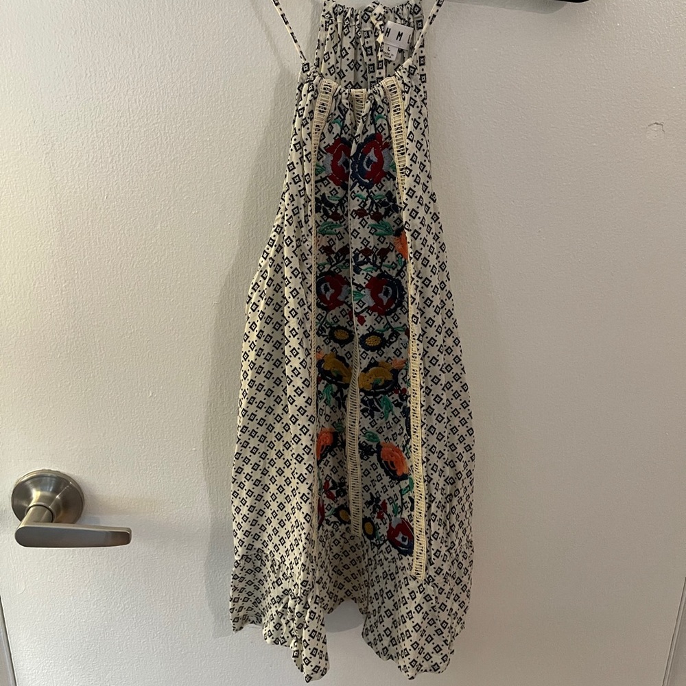 HML Embroidered Peplum Top